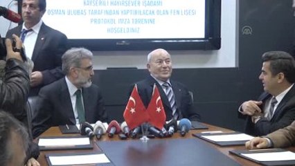 Enerji ve Tabii Kaynaklar Bakanı Yıldız, Kayseri'de