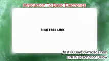 Introduction To Basic Electronics Ppt - Introduction To Basic Electronics Hands-On Mini Course