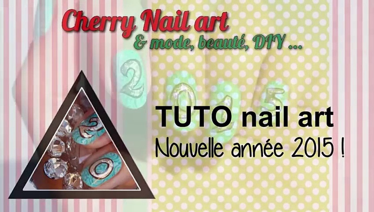 Tuto nail art NOUVEL AN