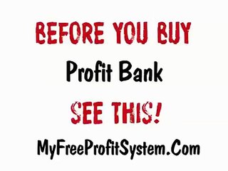 MUST WATCH - Profit Bank - SEE  NOW - Profit Bank