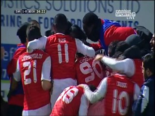 Νέα Σαλαμίνα-Δόξα (Γκολ Ενρίκε 35')