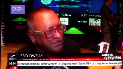 332 Owsiak w Zadaniu specjalnym Anity Gargas w TV Republika