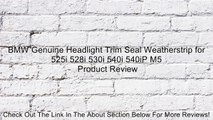 BMW Genuine Headlight Trim Seal Weatherstrip for 525i 528i 530i 540i 540iP M5 Review