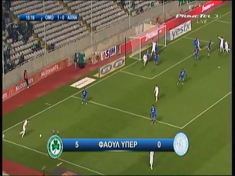 Ομόνοια-Εθνικός (Κιρμ ευκαιρία 15')