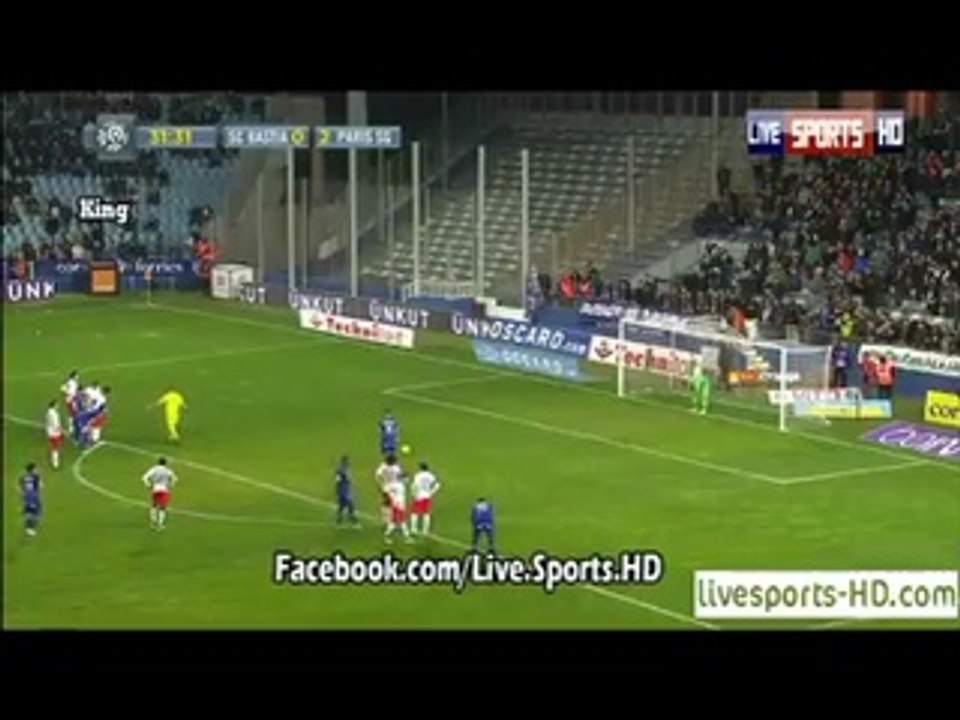 Bastia 1 - 2 PSG # Boudebouz (Pénalty)