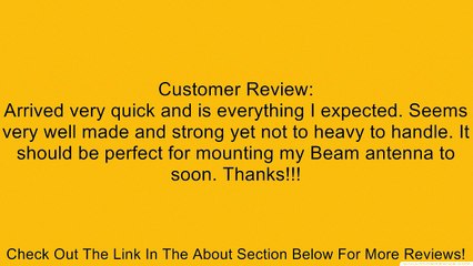 Channel Master CM 1850 41' Telescoping Steel Antenna Mast Review