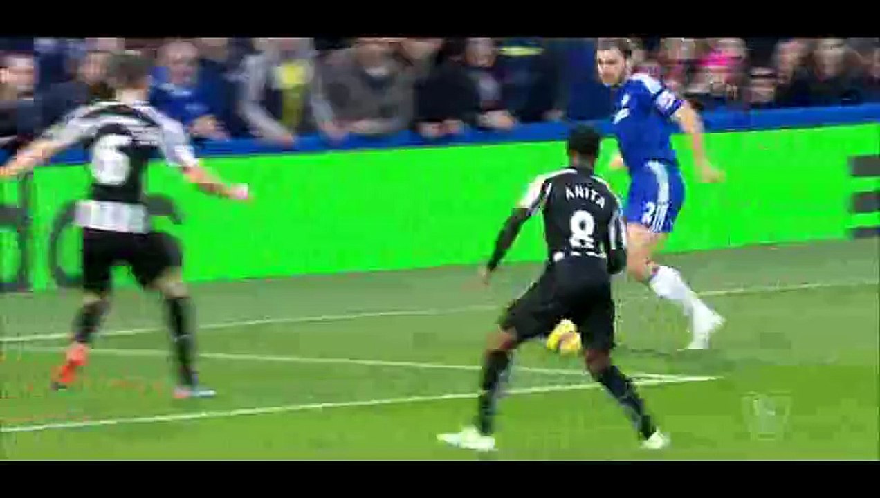 All Goals - Chelsea 2-0 Newcastle Utd - 10-01-2015
