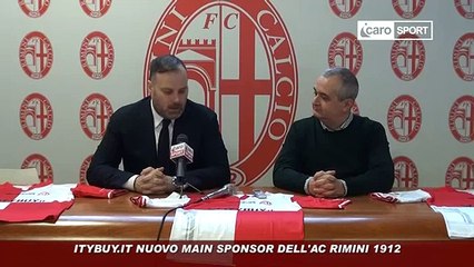 Icaro Sport. Rimini Calcio: ITYBUY.IT nuovo main sponsor