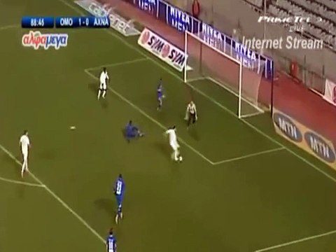 Ομόνοια-Εθνικός Άχνας 2-0 (Αντρέ Σκέμπρι 89') 10-01-2015