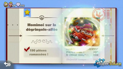 Captain Toad : L’Objectif Temps de Momimoi sur la dégringole-allée