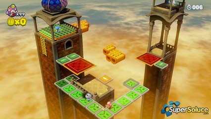 Captain Toad : L’Objectif Temps de Momimoi sur dalles dépliantes