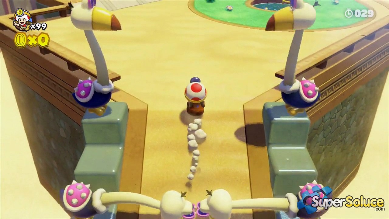 Captain Toad : L’Objectif Temps de Pico Condors et sables d'or
