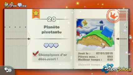 Captain Toad : L’Objectif Temps de Planète pivotante