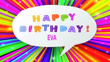 Eva english pronunciation Wishes   Mensajes - Happy Birthday
