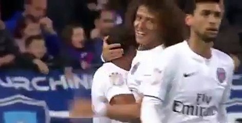 Lucas Moura Goal Bastia 0-1 Psg (10-1-2015)
