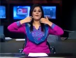 Pakistani news Anchor behind the Camera