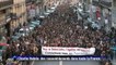 Les manifestations en hommage aux victimes de Nantes et Marseille
