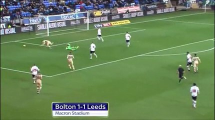 Bolton 1 v 1 Leeds United #LUFC