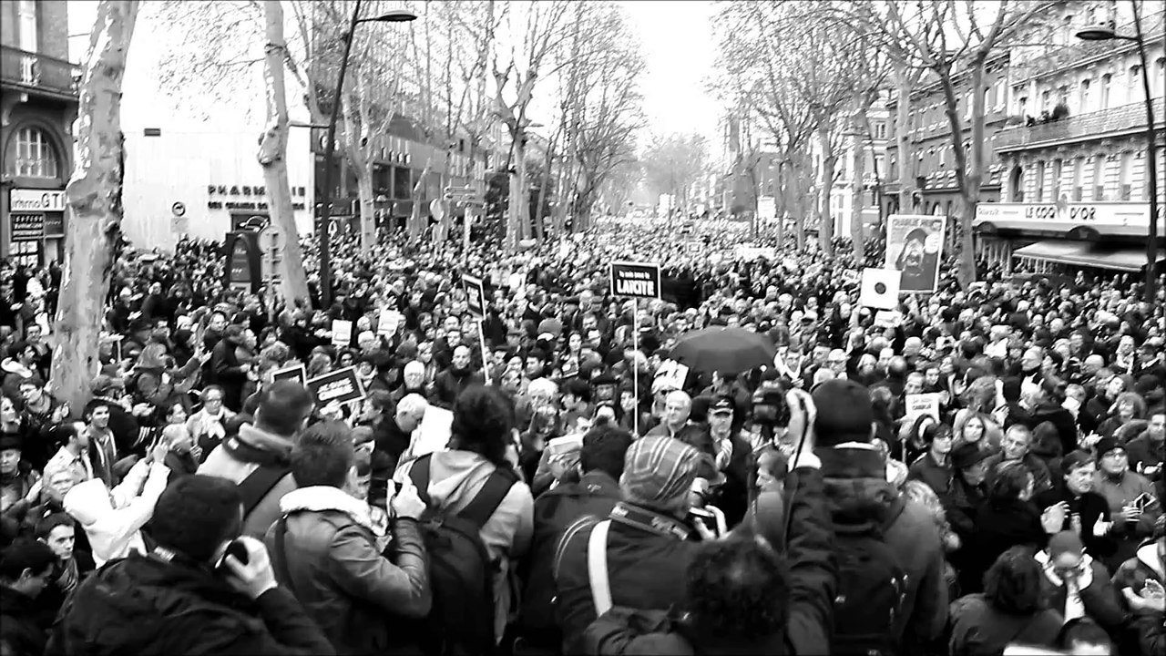 Marche pour Charlie.