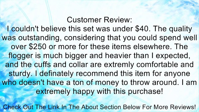 Strict Leather Strict Leather Black Bondage Set Review