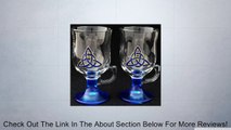Celtic Glass Designs Set of 2 Hand Painted Irish Coffee Glasses in a Blue Celtic Eternity Knot Design Review