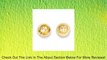 IceCarats Designer Jewelry 14K Madi K Polished Diamond-Cut 10Mm Button Post Earrings Review