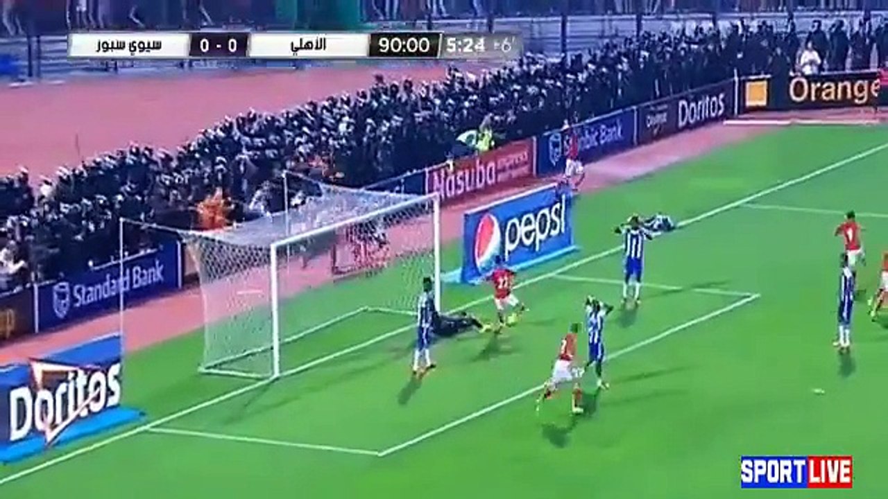 هدف الأهلي قاتل في سيوي سبور 1-0 [ هدف عماد متعب] كأس الإتحاد الأفريقي 2014 - YouTube
