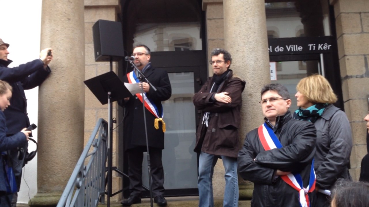 Rassemblement : le discours du maire
