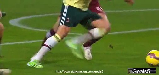 J Menez Goal Torino 0 - 1 AC Milan Seria A 10-1-2015