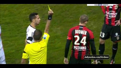 Nice 0-1 Lorient - Goal Jeannot - 10-01-2015