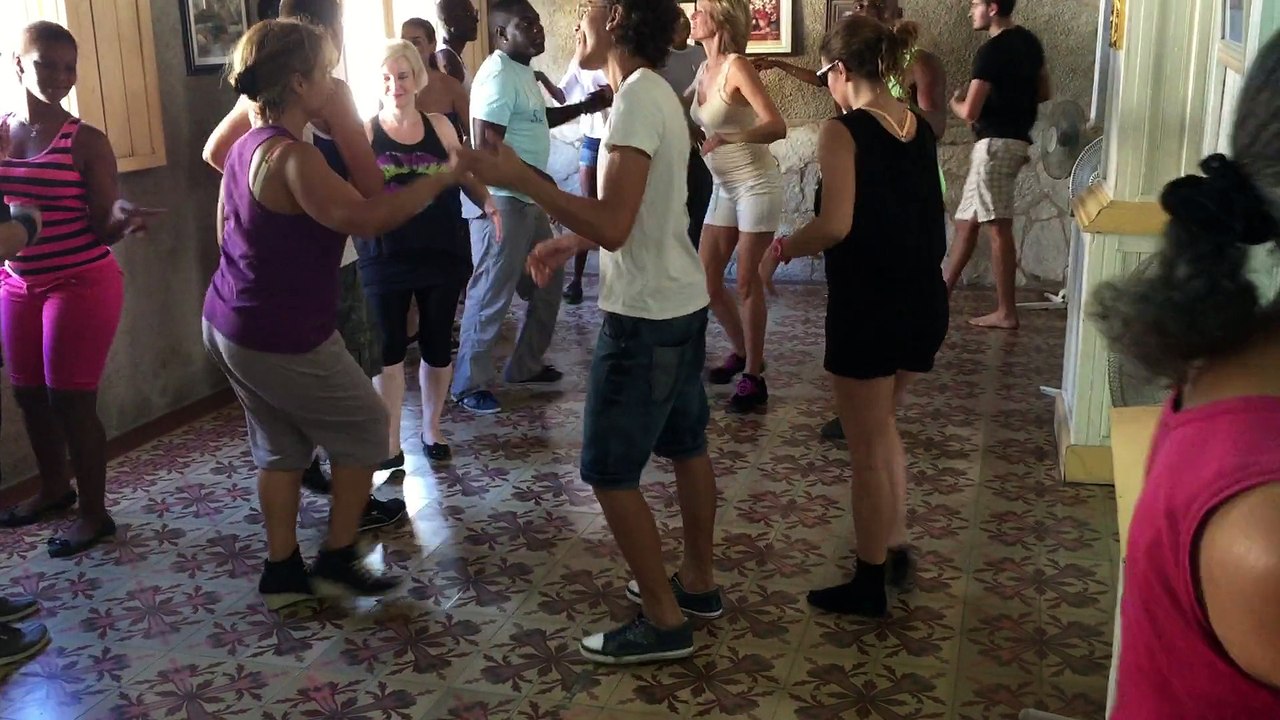 Voyage de Salsa à Cuba décembre 2014/2015.Grande rueda du matin