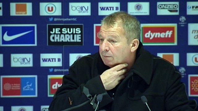 Rolland Courbis après MHSC 2-1 OM (20ème journée L1)