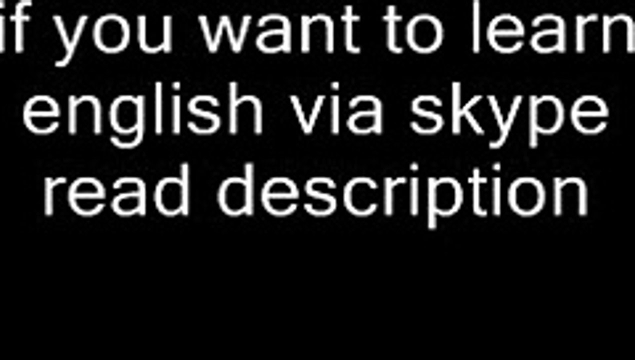 learn english via skype