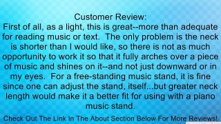 Rite Lite LPL599 5 LED Music Stand Light Review
