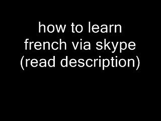 learn french via skype