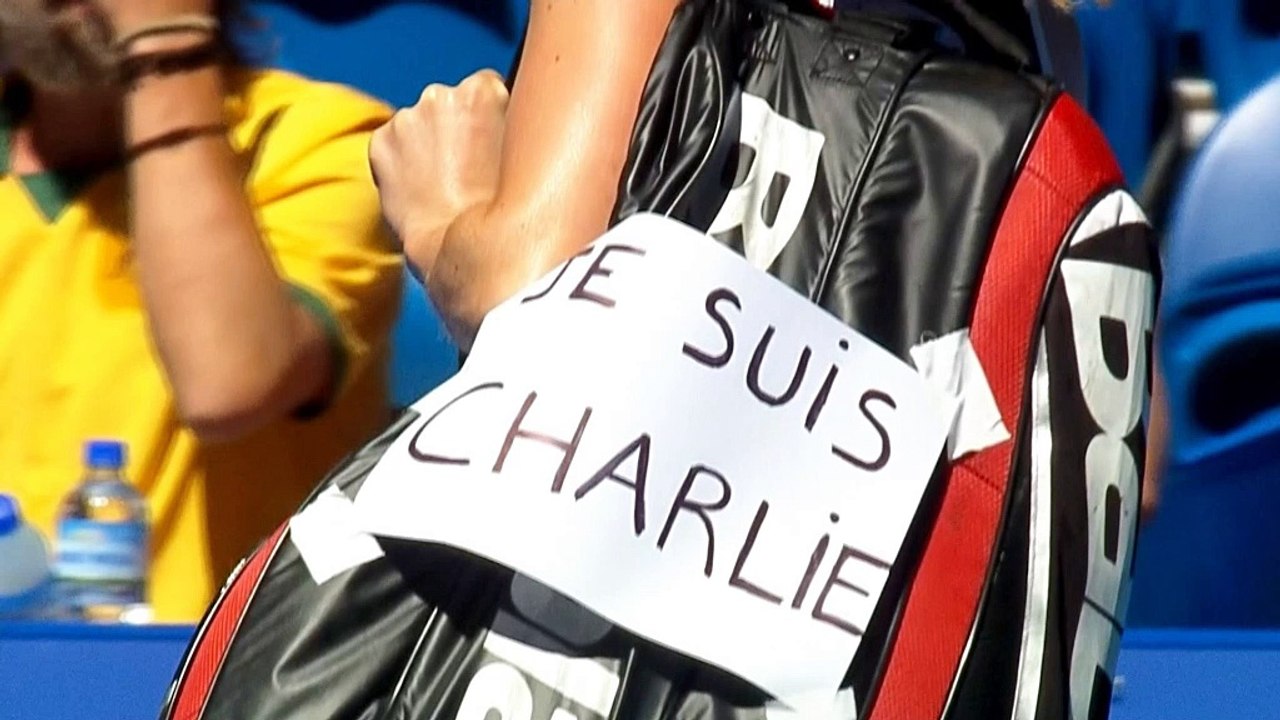 Hopman Cup: Cornet: 'Je suis Charlie'