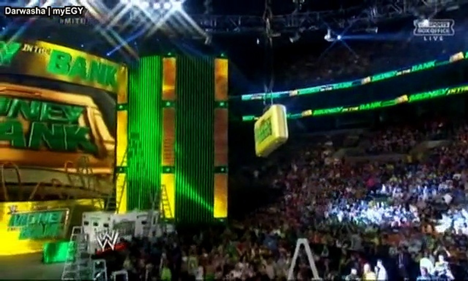 Wwe Money In The Bank 2014 Money In The Bank Contract Ladder Match Video Dailymotion