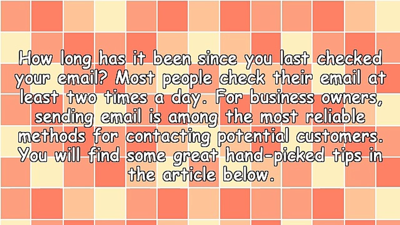 Email Promoting Solutions To Help Your Business Grow