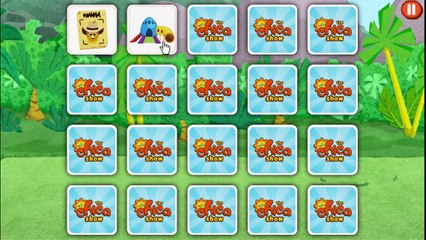 Chica Show Match Up with Bunji Cartoon Animation Sprout PBS Kids Game Play Walkthrough