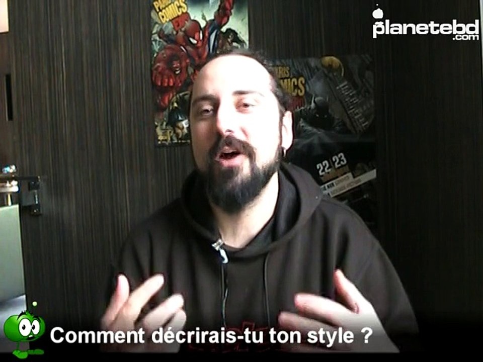 Matteo Scalera en interview sur PlaneteBD.com