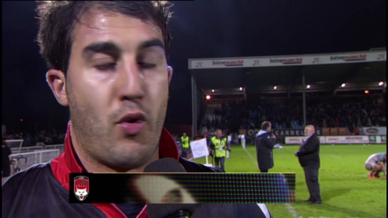 TOP14 - Bayonne-Lyon: Interview Jérôme Porical (LYO)  - J16 - Saison 2014/2015