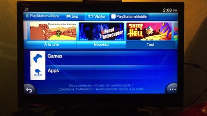 - TEST - Playstation TV (PSVITA TV) {FR} / HD