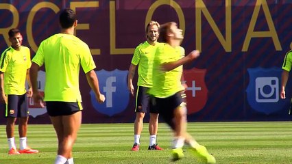 Simeone prepares Atletico to face a 'better' Barca