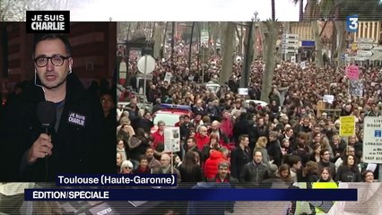 Rassemblement de Toulouse: 120 000 personnes selon la police