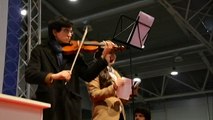 Romics Aprile 2014 - Esibizione live al violino di Carlo Dellarciprete