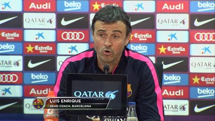 Luis Enrique: "Messi? Non m'interessano le polemiche"