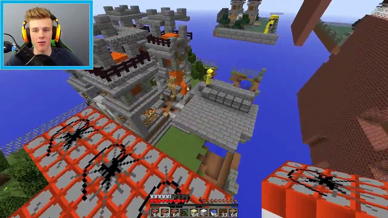 Minecraft Funny Moments, Hilarious TNT Minigame! (Minecraft TNT Wars) w/ Lachlan & The Pack