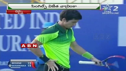 Wawrinka closes in on third Chennai Open title