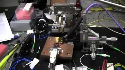 Growing Lasers on Computer Chips