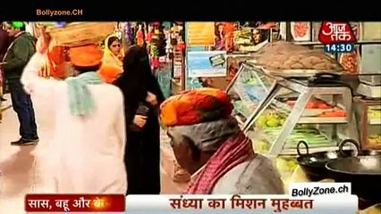 Sandhya Ka Mission Mohabbat!! - Diya Aur Baati Hum - 13th Jan 2015